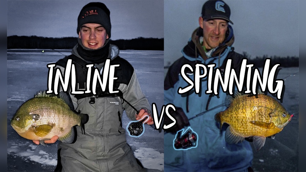 Inline Ice Fishing Reel Vs Spinning Reel