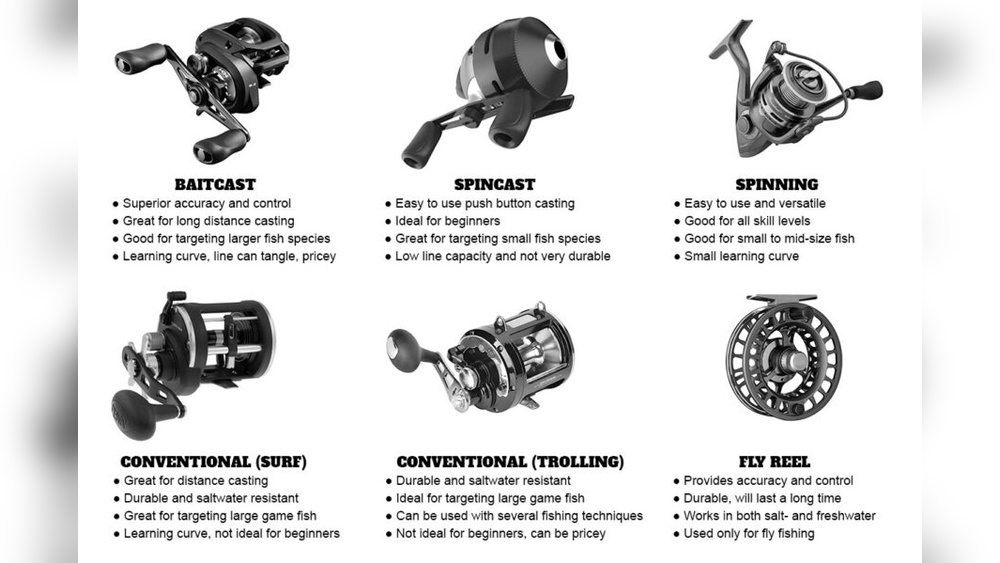What are the Different Kinds of Fishing Reels